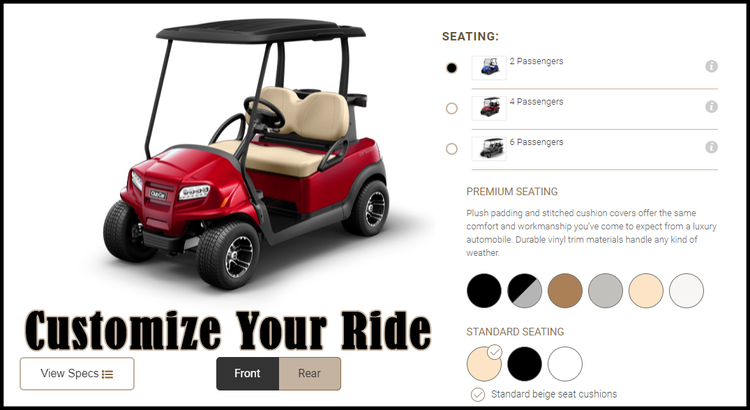 Customize your Ride