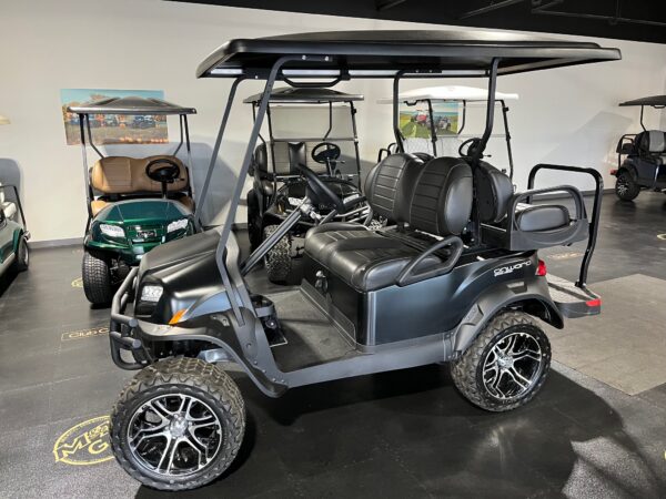 2024 Club Car Onward Special Edition Eclipse– 4 Passenger Lifted – Gas – Matte Black